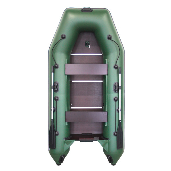 Надувная лодка Аква 2900 Слань-книжка киль в Москве